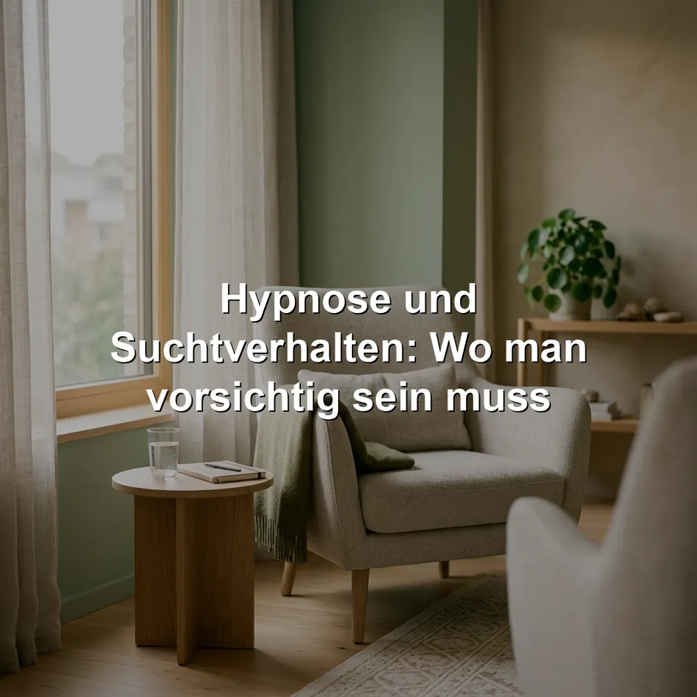 Hypnose und Suchtverhalten: Wo man vorsichtig sein muss