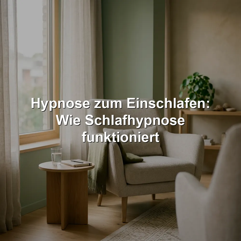 Hypnose zum Einschlafen: Wie Schlafhypnose funktioniert