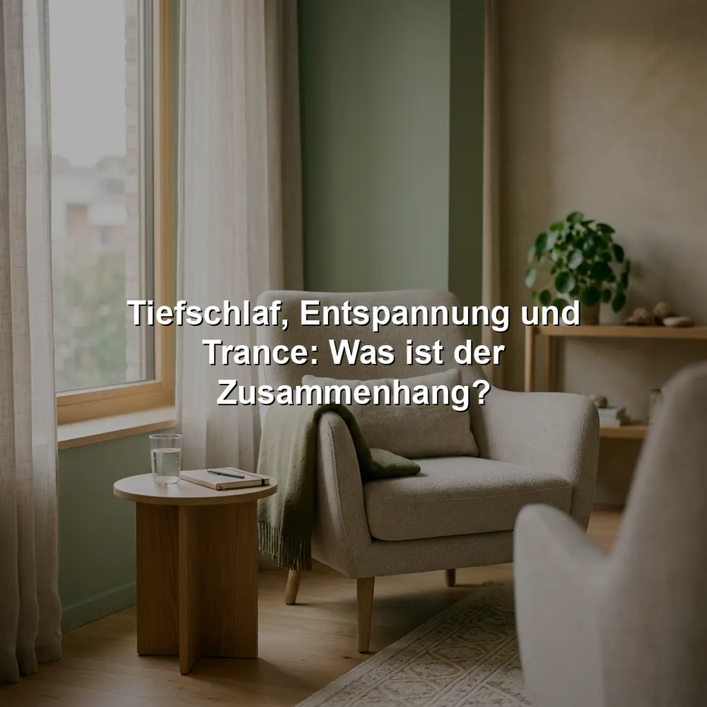Tiefschlaf, Entspannung und Trance: Was ist der Zusammenhang?